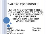 Đề tài Về nhà máy nhuộm Thái Tuấn (file ppt)