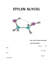 Quy trình công nghệ sản xuất Ethylene Glycol và ứng dụng