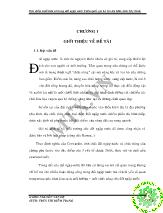 Đặc điểm chất hữu cơ trong đất ngập nước Vườn quốc gia Lò Gò-Xa Mát, tỉnh Tây Ninh.