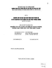 Nghiên cứu xây dựng thí điểm xây dựng phòng chống hạn tổng hợp cho tỉnh Ninh Thuận