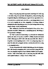 Thiết lập hệ thống quản lý môi trường theo ISO 14001 : 2004 cho Xí nghiệp Ruthimex 1 – Công ty Cao Su Thống Nhất