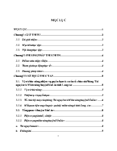 Thực Tập Tốt Nghiệp Chuyên Ngành Khoa Học Môi Trường - Địa điểm Phòng Tài Nguyên và Môi Trường Huyện Bến Lức Tỉnh Long An