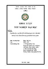 Nghiên cứu sự biến đổi chất lượng và các đặc tính sinh lý của dứa cắt trong quá trình bảo quản