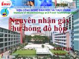 Nguyên nhân gây hư hỏng đồ hộp