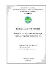 Bước đầu xây dựng quy trình nhuộm nhiễm sắc thể trên tế bào máu thỏ