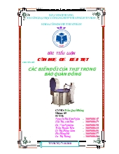 Khảo sát các yếu tố ảnh hưởng đến quá trình bảo quản lạnh đông thịt