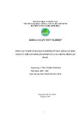 Phân lập vi khuẩn Bacillus subtilis từ đất, khảo sát khả năng ức chế sản sinh aflatoxin của các chủng phân lập được