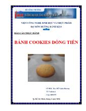 Bánh cookies đồng tiền