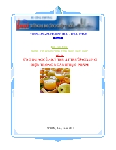Kỹ thuật trường xung điện trong chế biến thực phẩm
