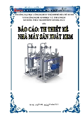 Thiết Kế Nhà Máy Sản Xuất Kem Que