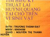 Tìm hiểu kỹ thuật lai huỳnh quang tại chỗ FISH (Florescence In Situ Hybridization) trên vi sinh vật