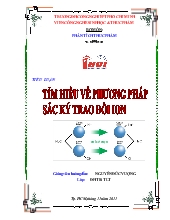 Tìm hiểu về phương pháp sắc ký trao đổi ion