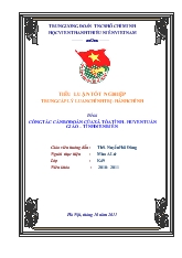 Công tác cán bộ Đoàn của xã Tỏa Tình – huyện Tuần Giáo – tỉnh Điện Biên