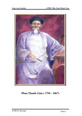 Phan Thanh Giản - Cuộc đời và sự nghiệp