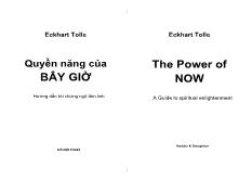 The Power of Now - Quyền Năng Của Bây Giờ (Tiếng Việt)