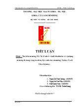 Tìm hiểu tư tưởng Hồ Chí Minh về vấn đề thanh niên và vận dụng tư tưởng đó trong công tác đoàn, hội sinh viên của trường Đại học Bách Khoa hiện nay