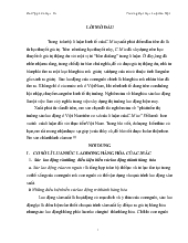 Lý luận về sức lao động hàng hóa của C.Mác với thị trường sức lao động hàng hóa ở Việt Nam hiện nay