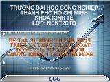 Đề tài Sự hình thành, phát triển và thực trạng hoạt động của sở giao dịch chứng khoán TP Hồ Chí Minh hiện nay