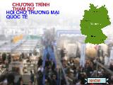 Đề tài Tham dự hội chợ thương mại quốc tế FrankFURT của hàng thủ công mỹ nghệ