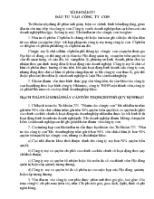 Đầu tư vào công ty con