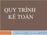Đề tài Tài liệu về quy trình kế toán