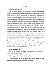 Ảnh hưởng của tự do hóa thương mại đến hoạt động giao nhận hàng hóa bằng đường hàng không