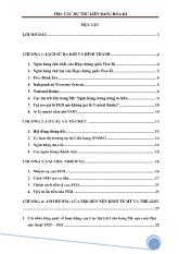 Đề tài Ảnh hưởng của Fed đến nền kinh tế Mỹ và thế giới