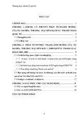 Đề tài Ảnh hưởng của tự do hóa thương mại đến thanh toán quốc tế