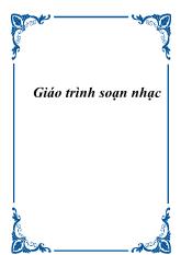 Đề tài Giáo trình soạn nhạc