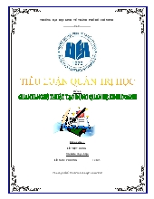 Đề tài Guanxi - Nghệ thuật tạo dựng quan hệ kinh doanh