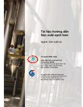 Đề tài Quy trình sản xuất sạch hơn của nhà máy bia