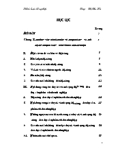 Luận án Phương hướng và biện pháp mở rộng thị trường tiêu thụ ôtô của công ty Mercedes - Benz Việt Nam