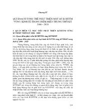 Chương 4 Qui hoạch tổng thể phát triển một số kết cấu hạ tầng thương mại vùng kinh tế trọng điểm Miền Trung thời kỳ 2006 - 2020