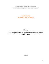 Đề tài Cải thiện giống và quản lý giống cây trồng ở Việt Nam