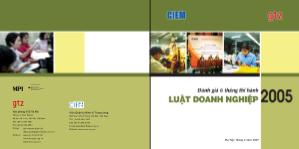 Đề tài Đánh giá 6 tháng thi hành luật doanh nghiệp 2005