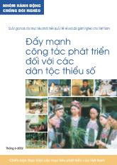 Đề tài Đẩy mạnh công tác phát triển đối với các dân tộc thiểu số