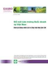 Đề tài Đổi mới lâm trường quốc doanh tại Việt Nam đánh giá khung chính sách và thực hiện nghị định 200