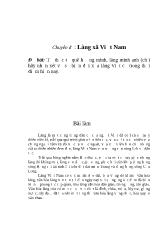 Đề tài Từ thực tế quê hương mình, làng mình anh (chị) hãy nhận xét về sự biến đổi xưa làng Việt cổ trong thời điểm hiện nay