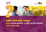 Đề tài Diễn đàn đối thoại giữa doanh nghiệp và các sở ban ngành tỉnh Hưng Yên
