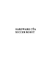 Đề tài Hardware của soccer robot