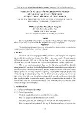 Đề tài Nghiên cứu sử dụng các phế phẩm nông nghiệp để chế tạo tấm Panel cách nhiệt sử dụng trong dân dụng và công nghiệp