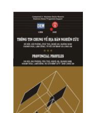 Đề tài Thông tin chung về địa bàn nghiên cứu Hà Nội, Hải Phòng, Hà Tây, Phú Thọ, Nghệ An, Quảng Nam, Khánh Hoà, Lâm Đồng, Thành phố Hồ Chí Minh và Long An