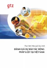 Đề tài Thực hiện hiệu quả quy trình đánh giá dự báo tác động pháp luật tại Việt Nam