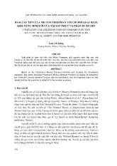 Đề tài Hàm cầu tiền của Milton Friedman với chi phí giao dịch, khả năng sinh lời của tài sản thực và phần bù rủi ro