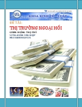 Đề tài Thị trường ngoại hối - Khoa kinh tế luật