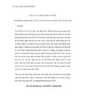 Tiểu luận Môn kinh tếvĩ mô tình hình nhập siêu ở Việt Nam những tháng đầu năm 2008