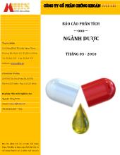 Báo cáo Phân tích ngành dược