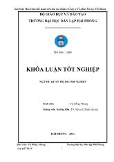Đề tài Giải pháp Marketing đẩy mạnh tiêu thụ sản phẩm ở Công ty Cổ phần Tin học Tín Khang