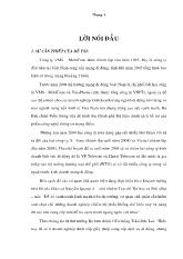 Đề tài Giải pháp nâng cao chất lượng dịch vụ di động của Trung tâm thông tin di động khu vực II – Công ty VMS Mobiphone