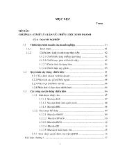 Đề tài Hoạch định chiến lược kinh doanh của ngân hàng Thương mại Cổ phần xuất nhập khẩu Việt Nam đến năm 2010
